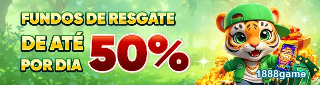 Promoção de fundos de resgate na 1888game com 50% ao dia