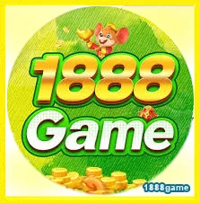 Logotipo do 1888game ilustrado com elementos de prêmio.